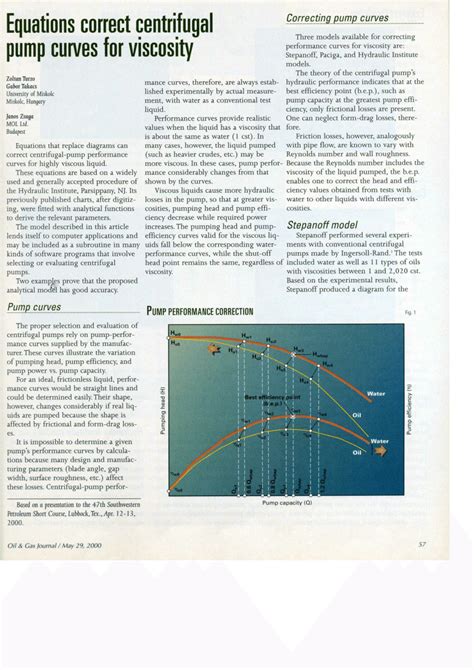 equations correct centrifugal pump curves for viscosity|pump viscosity correction.